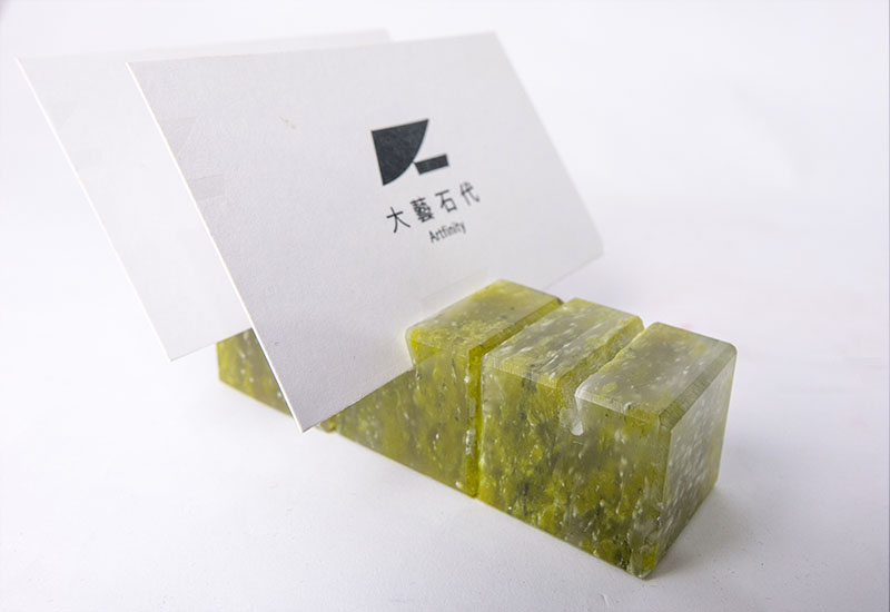 大藝石代Artfinity 玉材.遇財 玉石名片架(多色)